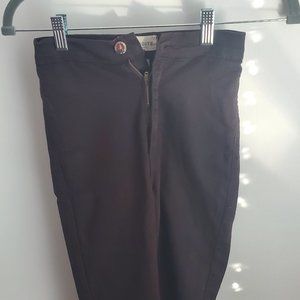 Chocolate Brown  High Rise Jeggings